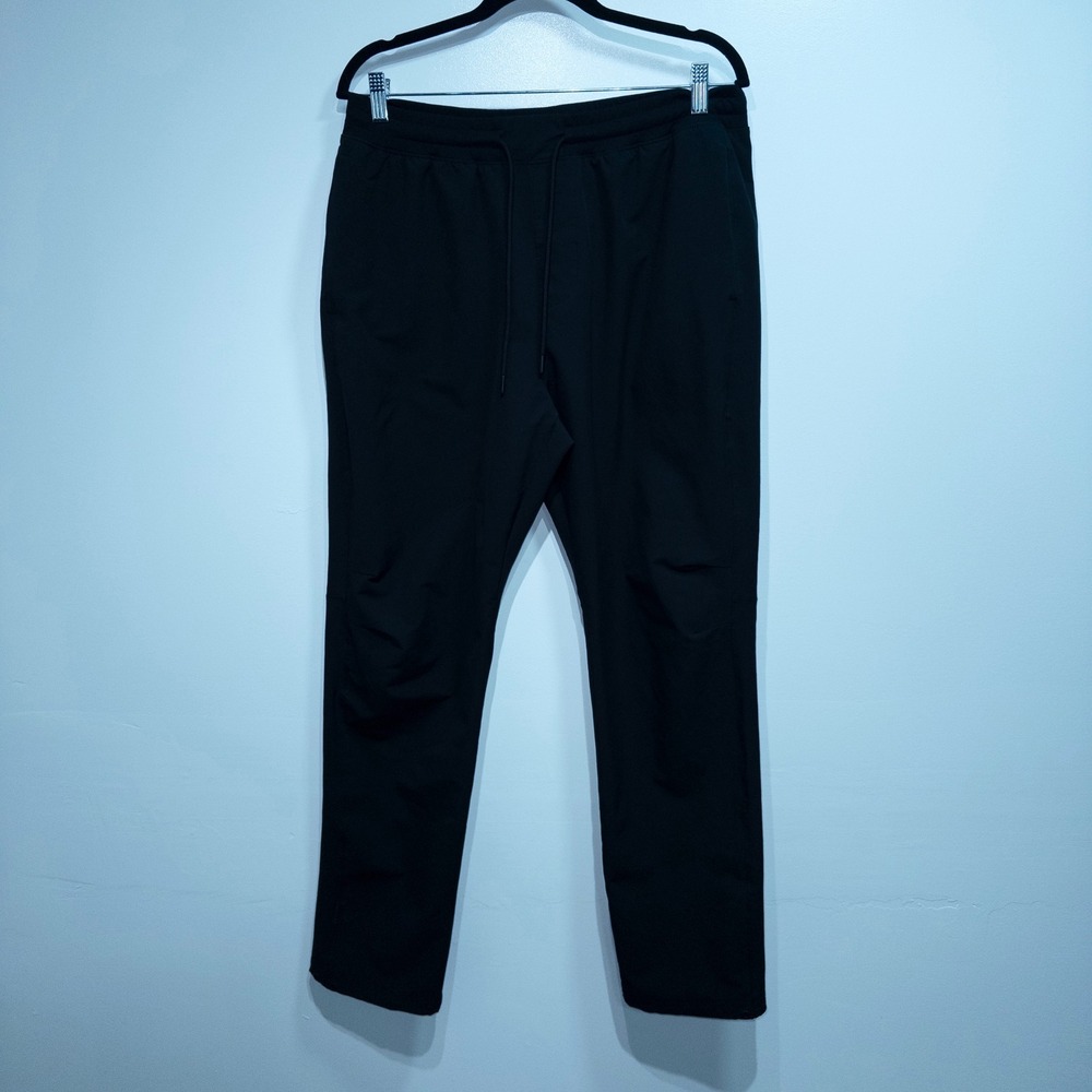 Abercrombie‎ & Fitch Black Straight Leg Sneaker Pants Size Large